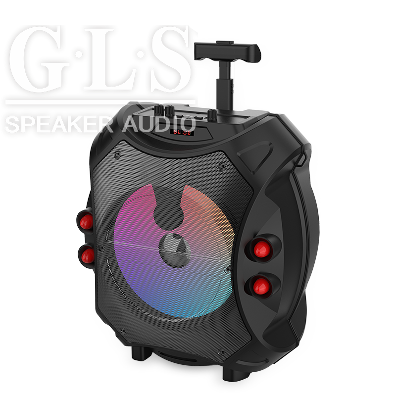 ZQS 12109 single 12 "portable speaker portable Bluetooth wireless audio radio wired mic details Picture