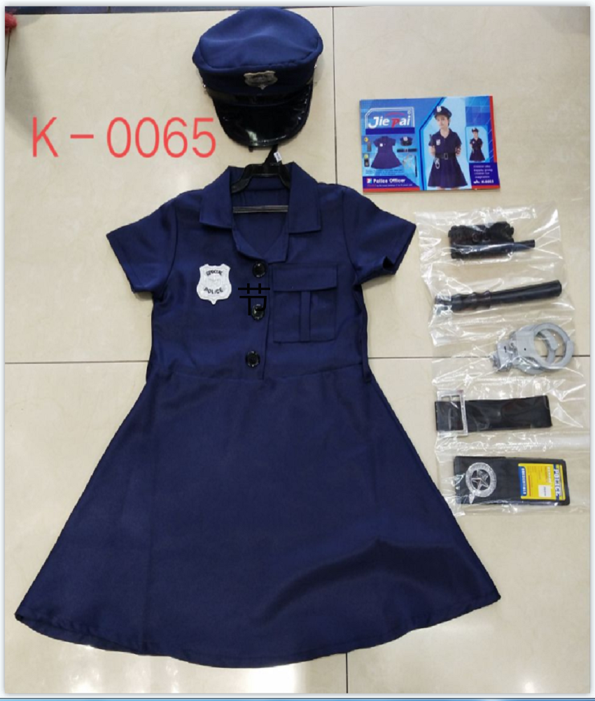 K-0065玩具服装玩具警察服装舞会服装表演服装演出服派对服装节日服装舞台妆舞会用品节日道具详情2