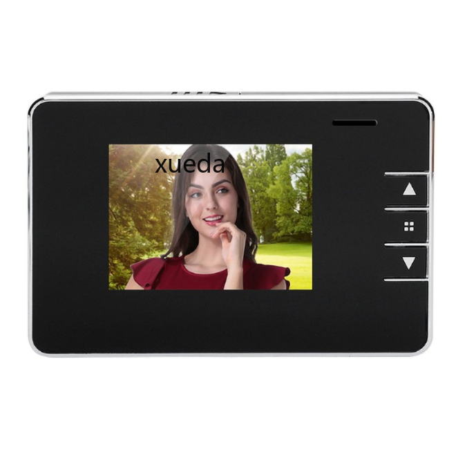 可视电子猫眼家用防盗监控门铃摄像头外贸电子门铃猫眼录像拍照详情3