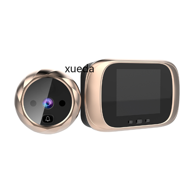  智能家居可视门铃家用猫眼监控智能家庭安全监控门铃夜视拍照电池详情8