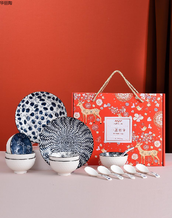 日式餐具日式碗陶瓷碗创意礼品陶瓷餐具礼品碗陶瓷碗盘中式餐具西式餐具详情22