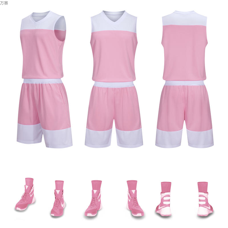 篮球服套装男定制短袖夏季比赛训练运动服队服定制一件代发详情5