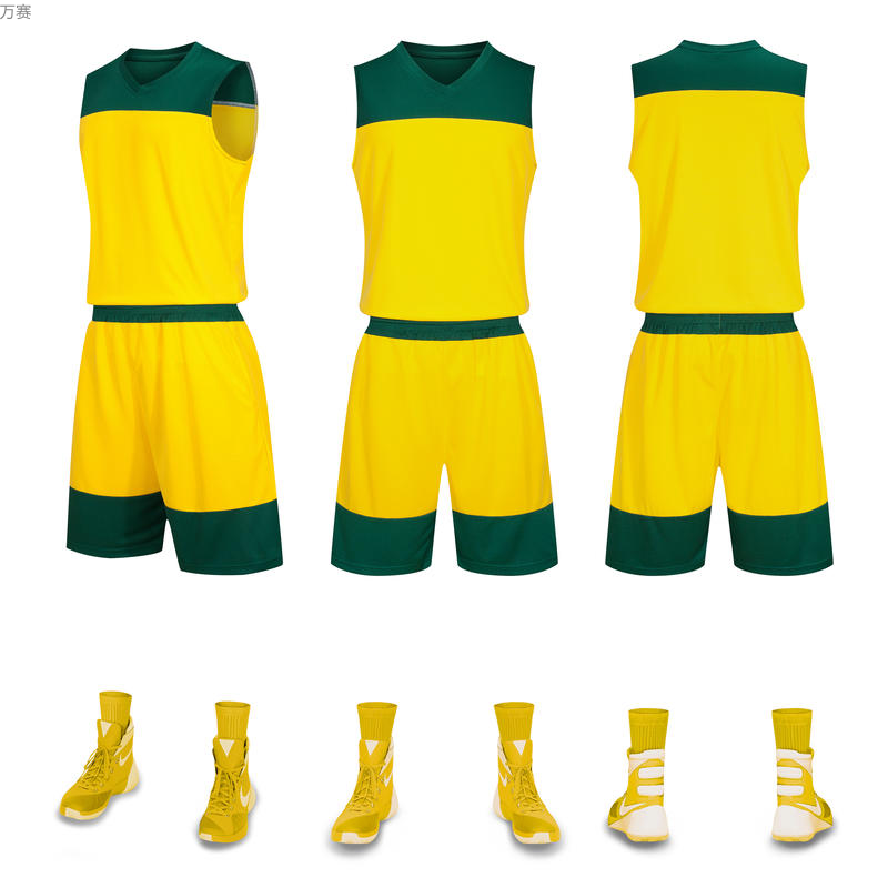 篮球服套装男定制短袖夏季比赛训练运动服队服定制一件代发详情6