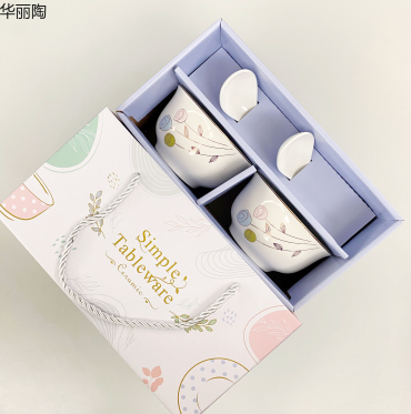 餐具日式餐具礼品陶瓷碗礼品碗餐具套装日式碗杯子陶瓷杯礼品杯定制水杯龙年礼品详情16