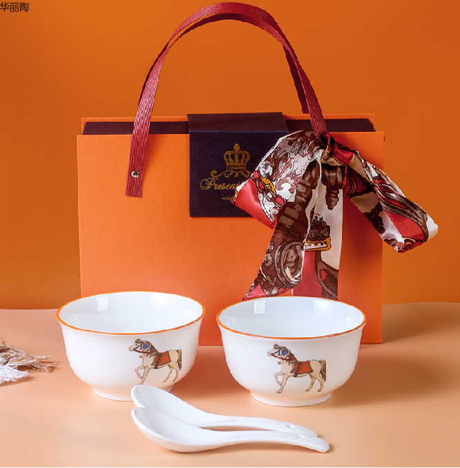 餐具日式餐具礼品陶瓷碗礼品碗餐具套装日式碗杯子陶瓷杯礼品杯定制水杯龙年礼品详情13