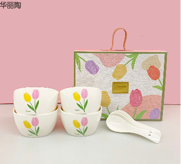 餐具日式餐具礼品陶瓷碗礼品碗餐具套装日式碗杯子陶瓷杯礼品杯定制水杯龙年礼品详情28