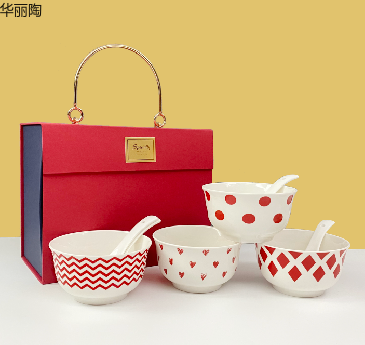 餐具日式餐具礼品陶瓷碗礼品碗餐具套装日式碗杯子陶瓷杯礼品杯定制水杯龙年礼品详情12