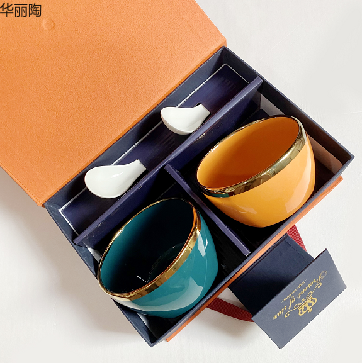 餐具日式餐具礼品陶瓷碗礼品碗餐具套装日式碗杯子陶瓷杯礼品杯定制水杯龙年礼品详情18