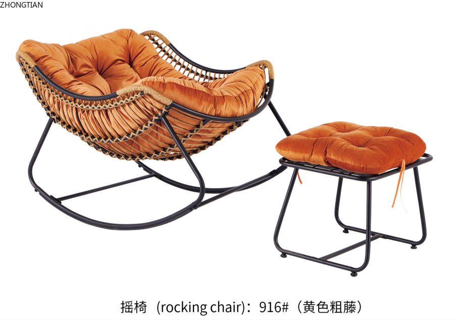 仿藤家具 户外休闲用品 桌子椅子套装 沙发套件  花园阳台详情14
