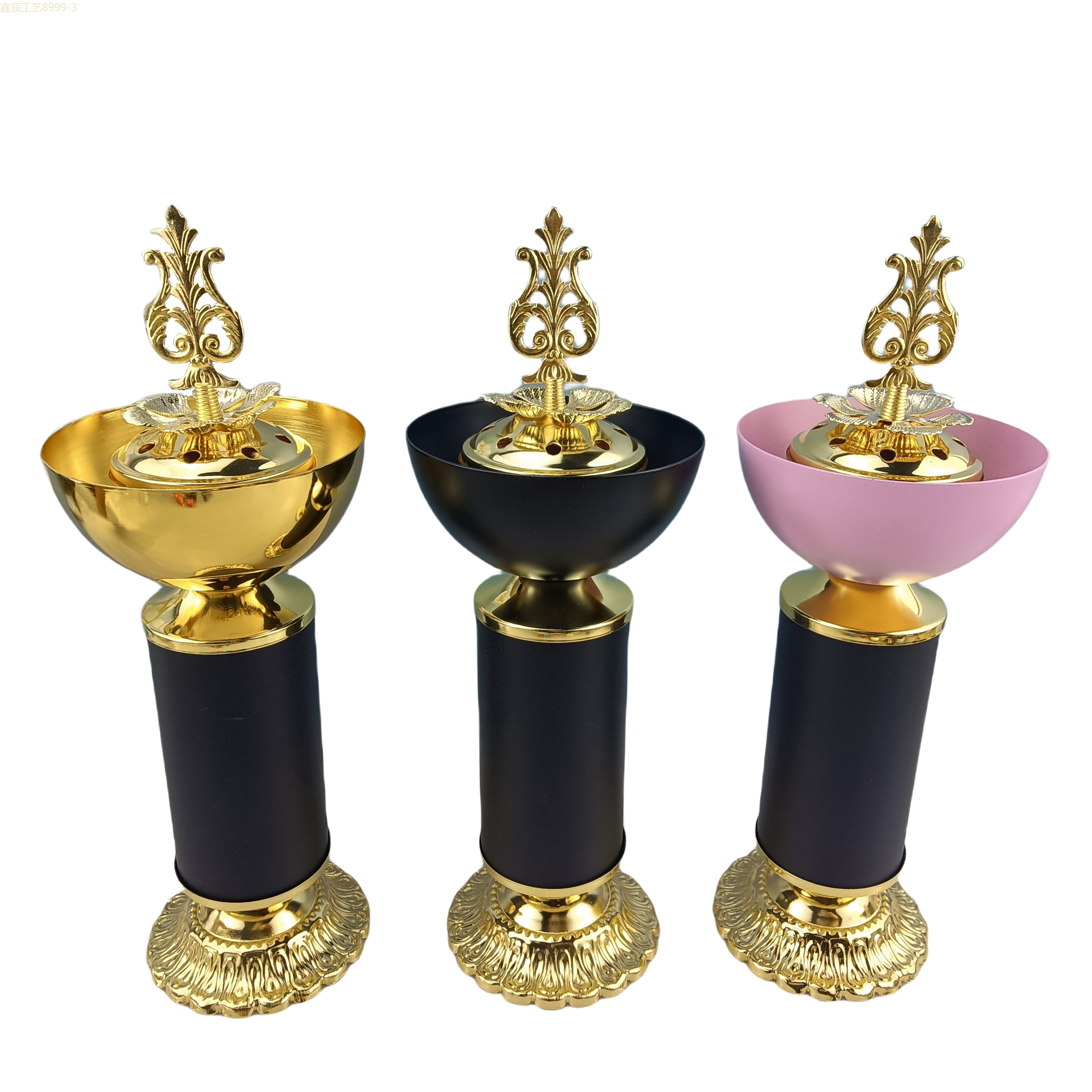 中东香炉工艺品/中东碳香炉白底实物图