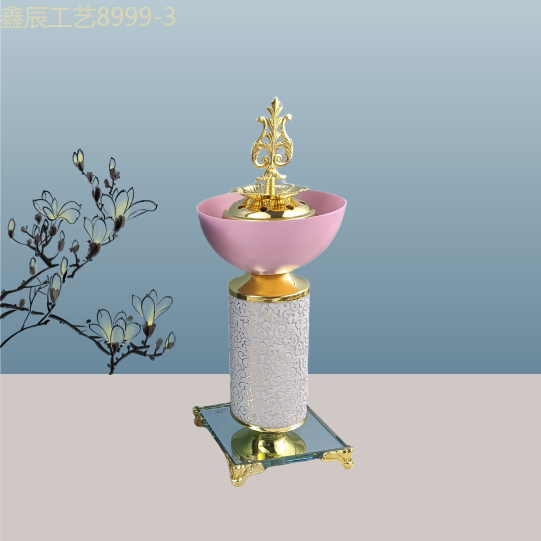 中东香炉工艺品/中东碳香炉白底实物图