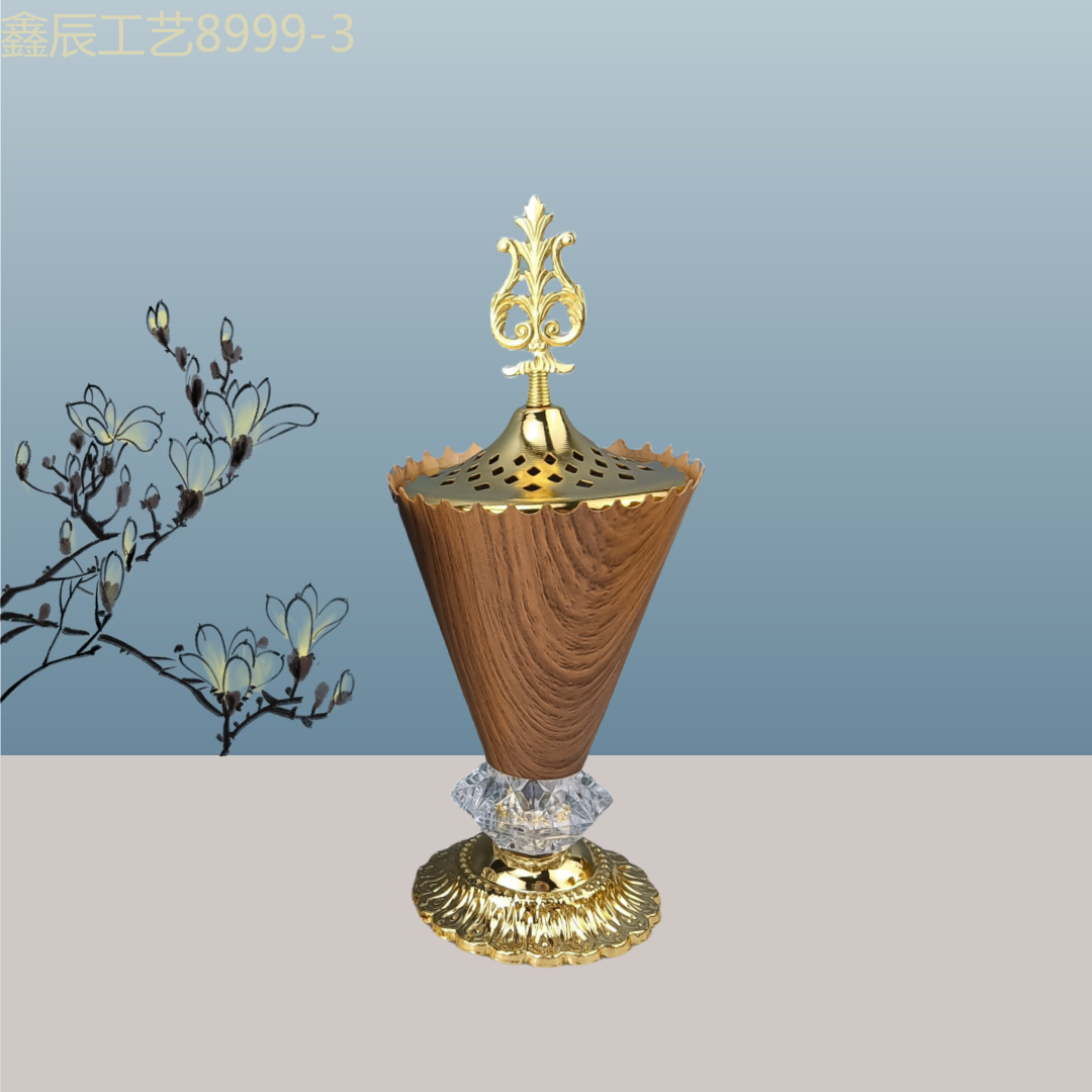 香炉工艺品/香炉/祈福牌/祈福带/纯铜香篆产品图