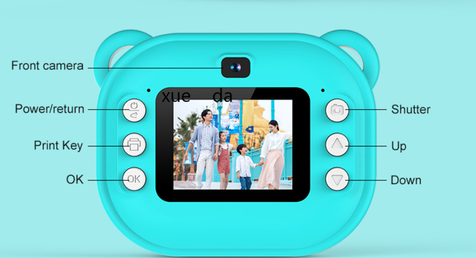 儿童拍立得相机高清打印拍照照相机拍立得运动相机详情7