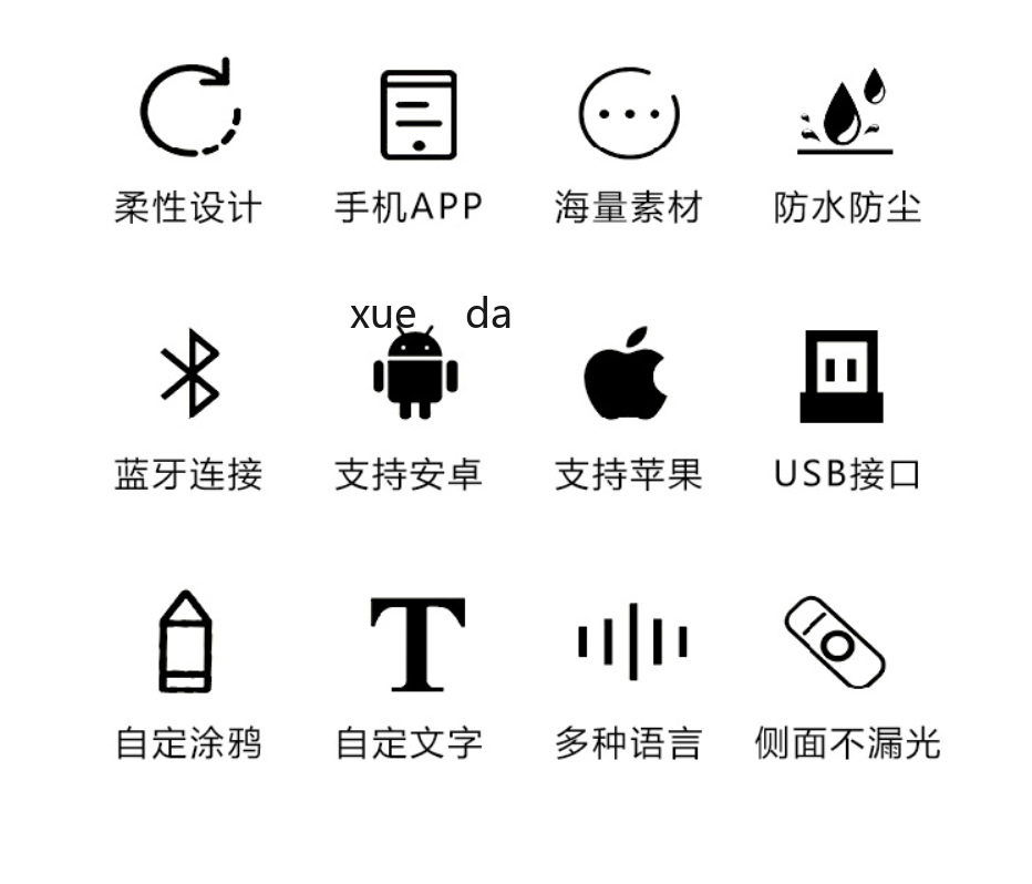 led车载柔性屏无线发送车载柔性显示屏汽车后窗详情1