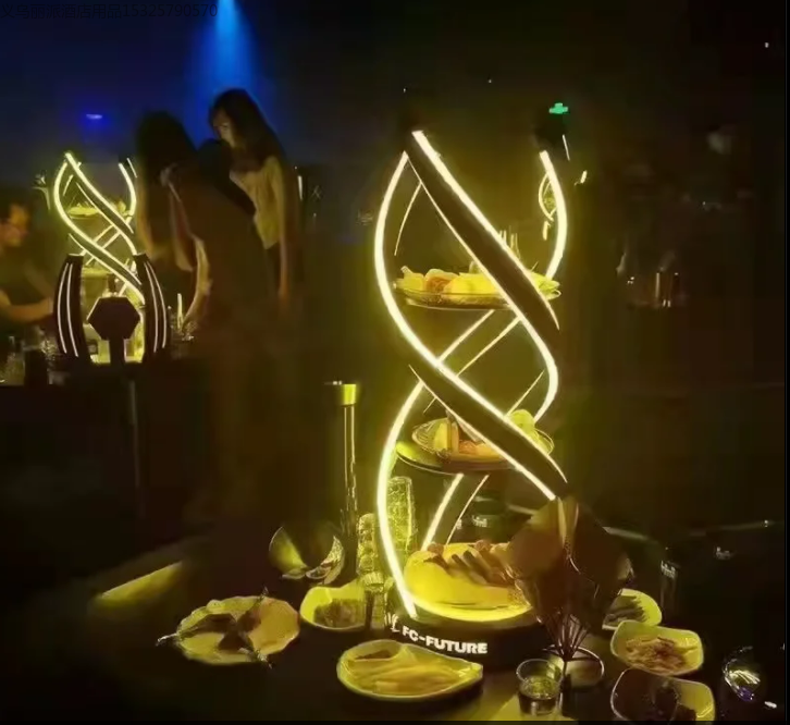 商务会所包厢摆台夜场KTV酒吧会所/Party.K摆件烟灰缸大果盘纸巾盒话筒架详情12