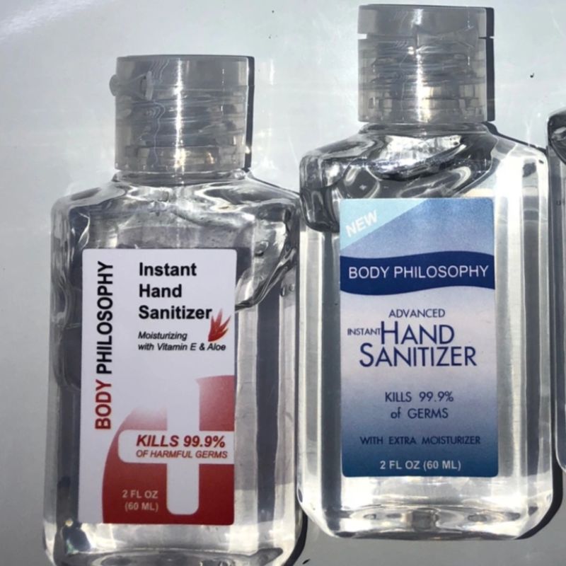 Body Philosophy Waterless Hand sanitizer 60ml Unscented type details Picture