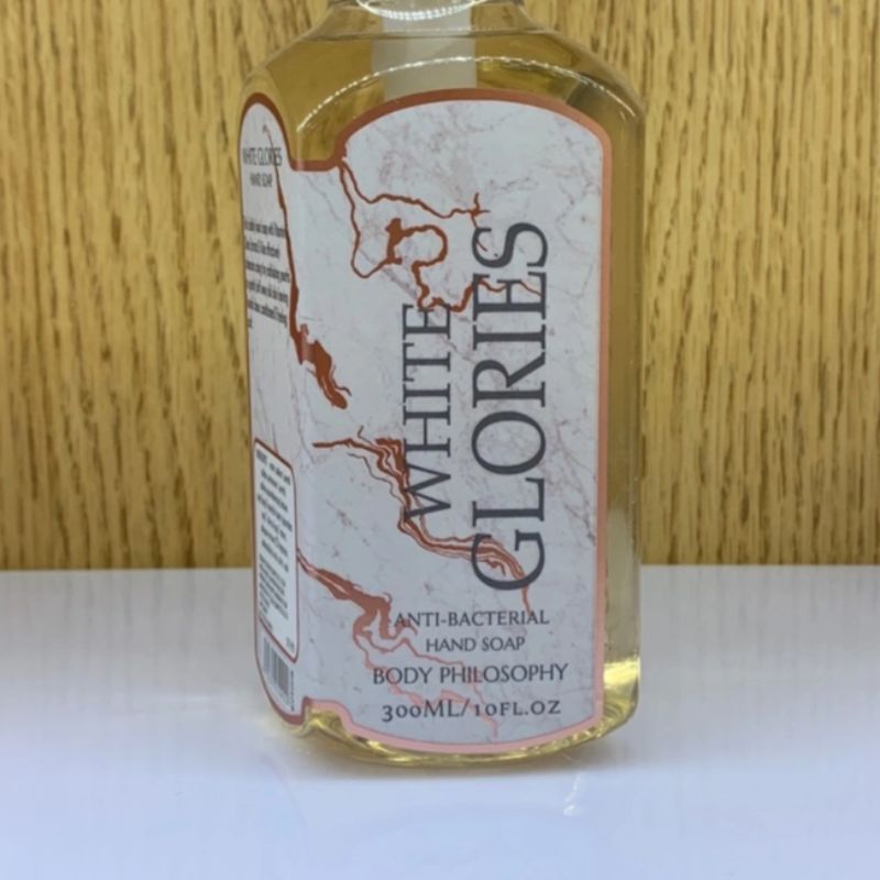 300ml Men's scented foam Hand sanitizer WHITE GLORIES Specification image