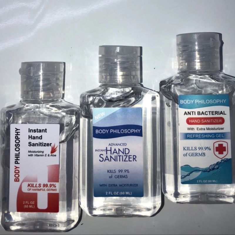 Body Philosophy Waterless Hand sanitizer 60ml Unscented type