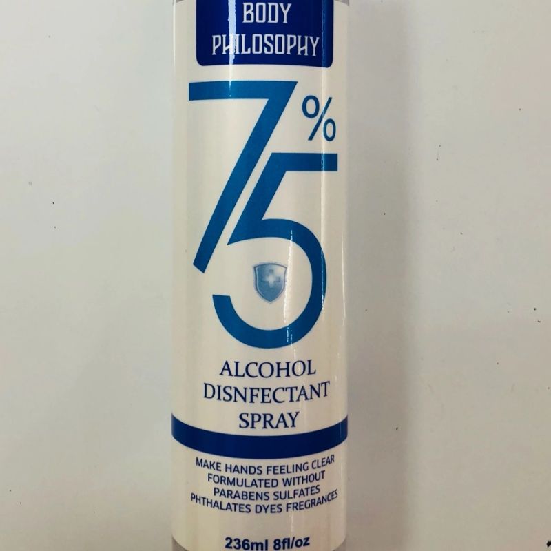 Body Philosophy 236ml Alcohol spray Specification image