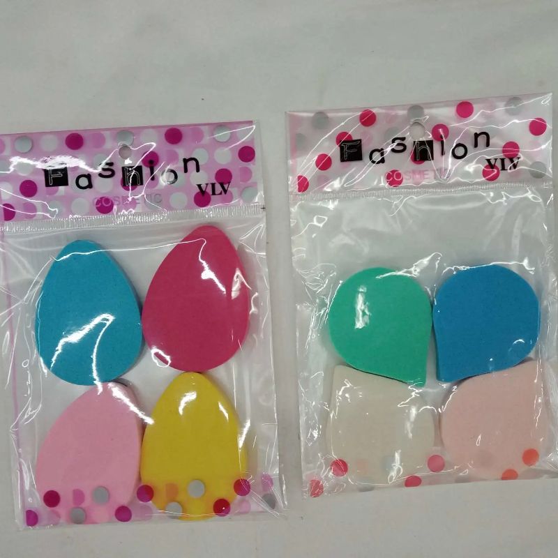 Mf-6# Powder Puff Cosmetic Appliance Skin Friendly Air Cushion Bb Powder Puff Round Practical Edge Sponge Dry Powder Puff Factory Direct Sales