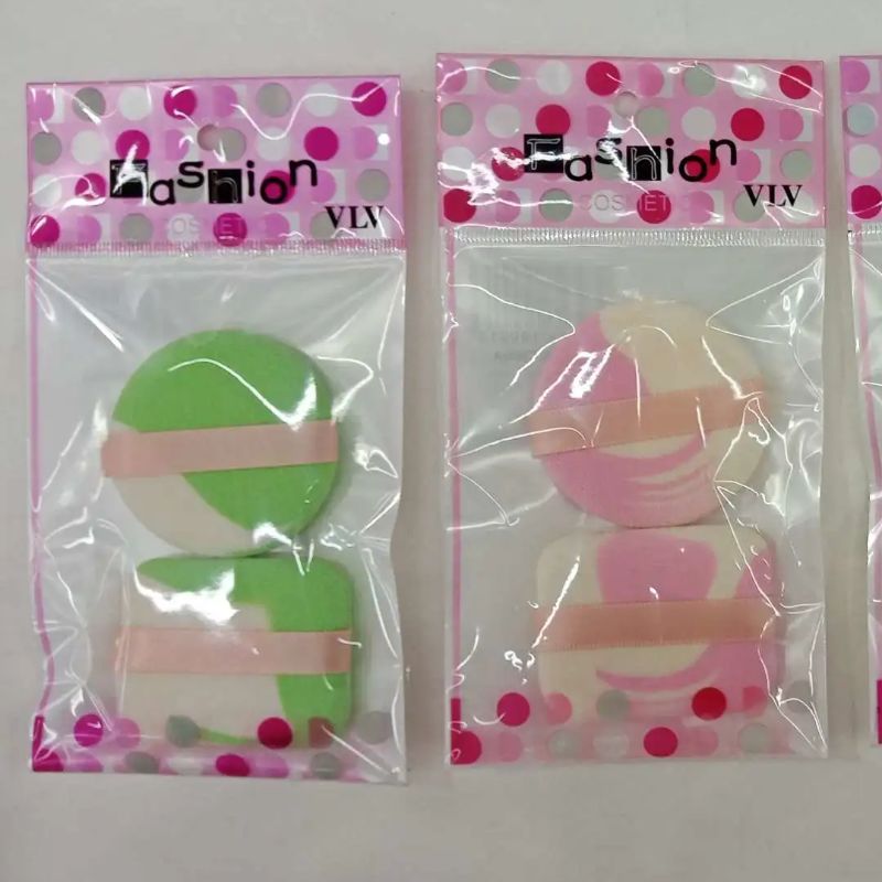 Mf-5# Powder Puff Cosmetic Products Skin-Friendly Air Cushion Bb Powder Puff Round Practical Edging Sponge Dry Powder Puff Factory Direct Sales Specification drawing