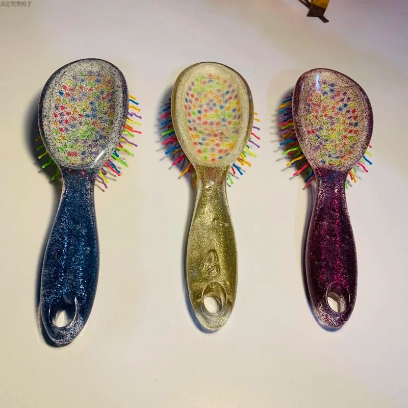 Comb, women's airbag comb, Korean version, durable home massage small comb, air cushion comb, eco-friendly massage comb 1301-CH Item Picture