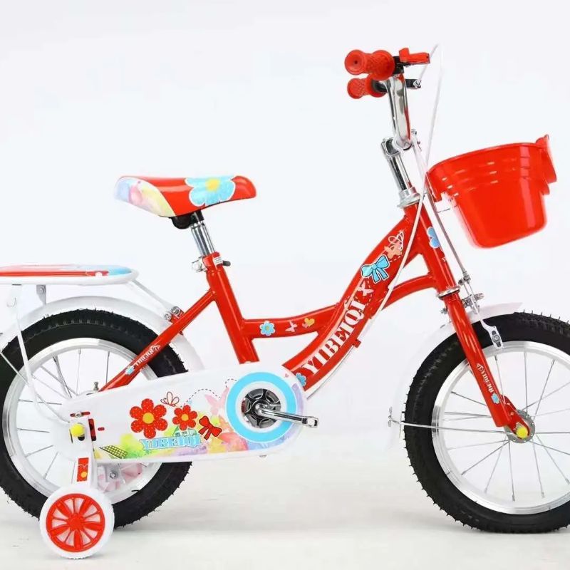 自行车12/14/16寸新款童车女款单车自行车闪光轮款童车学生自行车