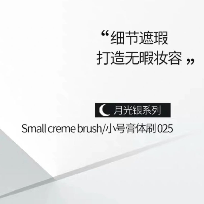 Dai Gu Moonlight Silver Small Cream Brush, Lipstick Brush, Portable Lip liner Brush with Cap, Concealer Brush, Makeup Brush #B025 Application Scenario