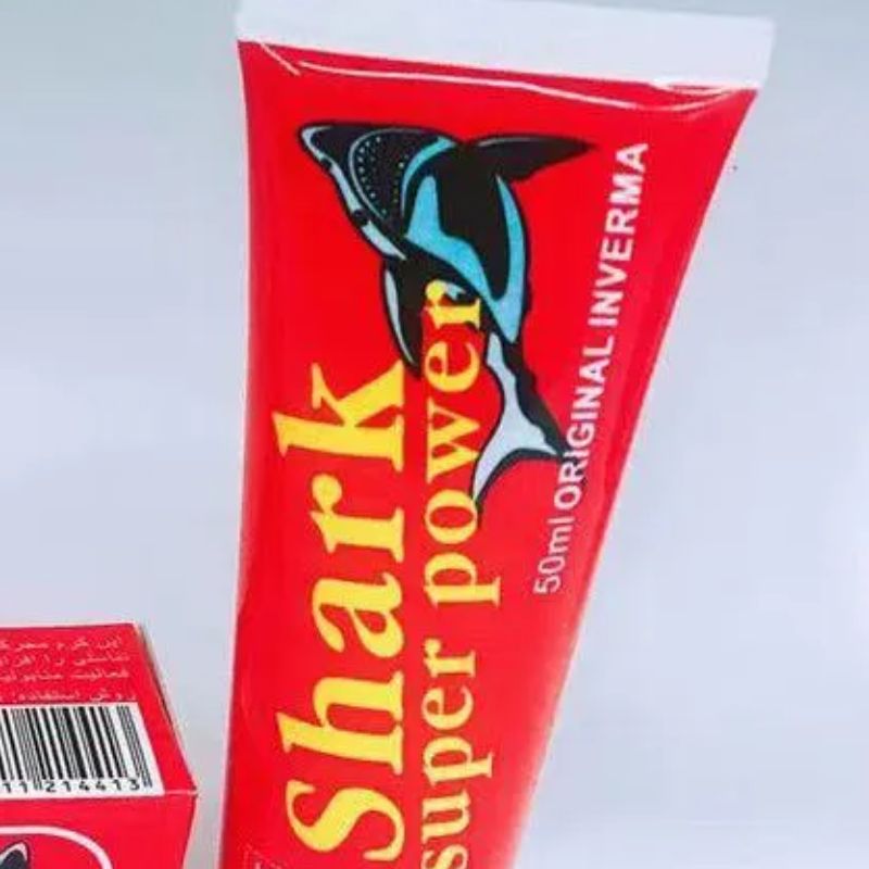 shark红色难用增大软膏外用产品出口批发外贸详情图3