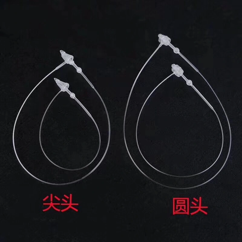 7 Inch Chuyi Hand Threading Needle Black White Tag Lanyard Hand Threading Needle Tag Cable Child Buckle details Picture