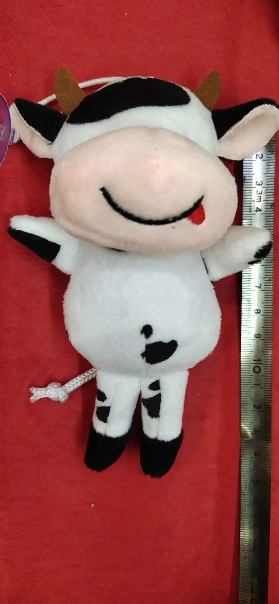 背包钥匙装饰挂件婚庆抛洒会议礼品奶牛挂件详情5