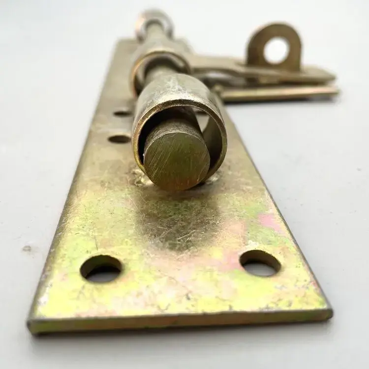 Welded type door bolt, old-fashioned thickened door bolt, lock door latch, door latch, door bolt, welded door, large iron door bolt full figure