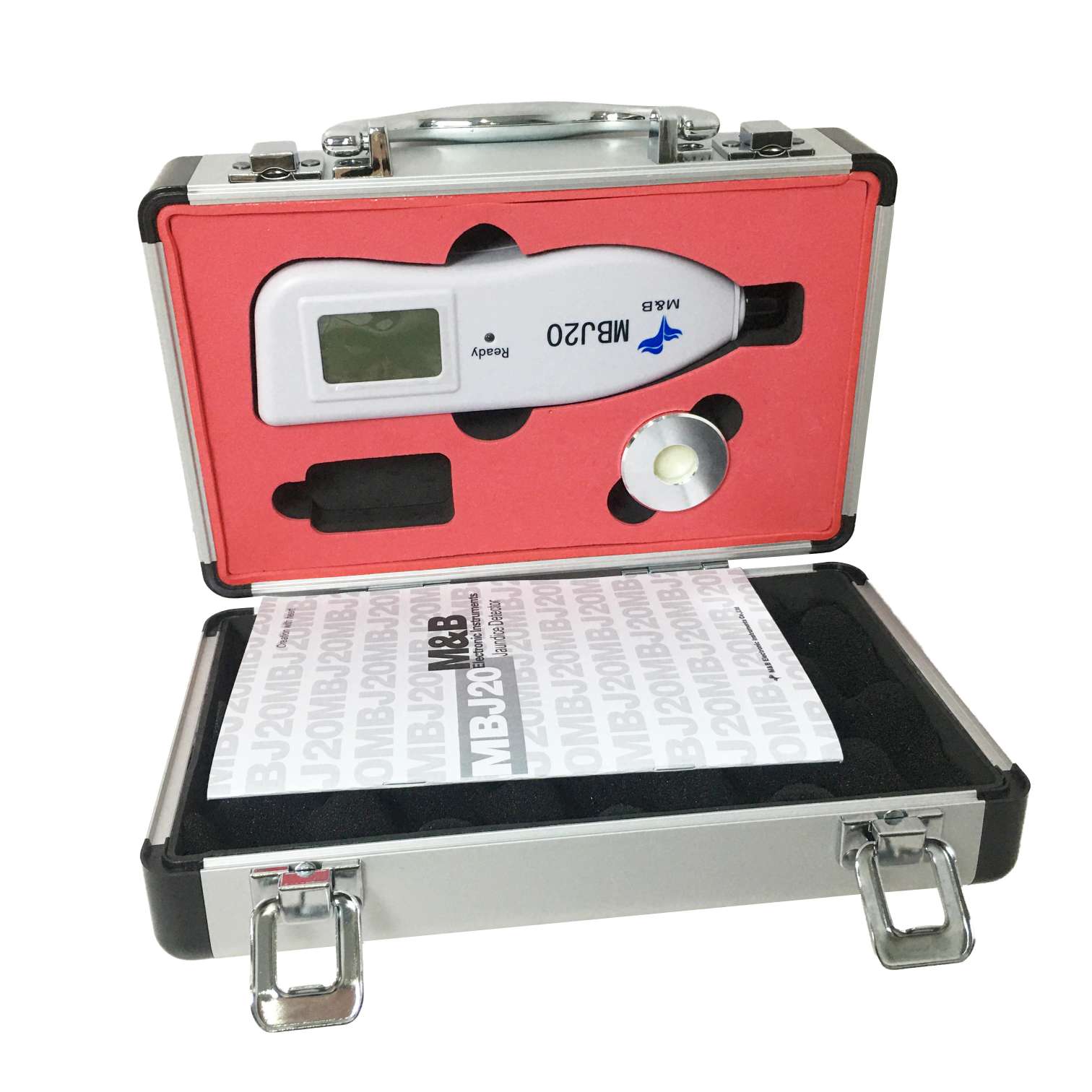 Hospital medical bilirubin meter MBJ20 LCD handheld infant digital bilirubin meter Newborn percutaneous jaundice detector detail image 2