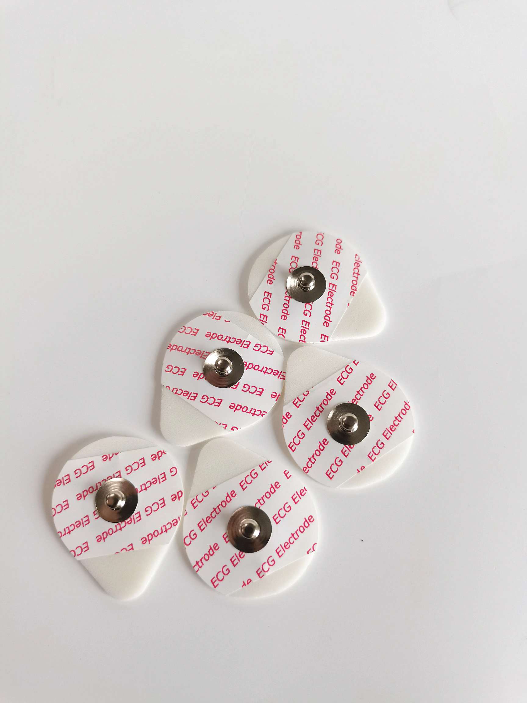 Medical disposable polyethylene foam 30* 36mm 36 * 42mm universal baby size Droplike wireless disposable electrocardiogram monitoring electrode pad detail image 5