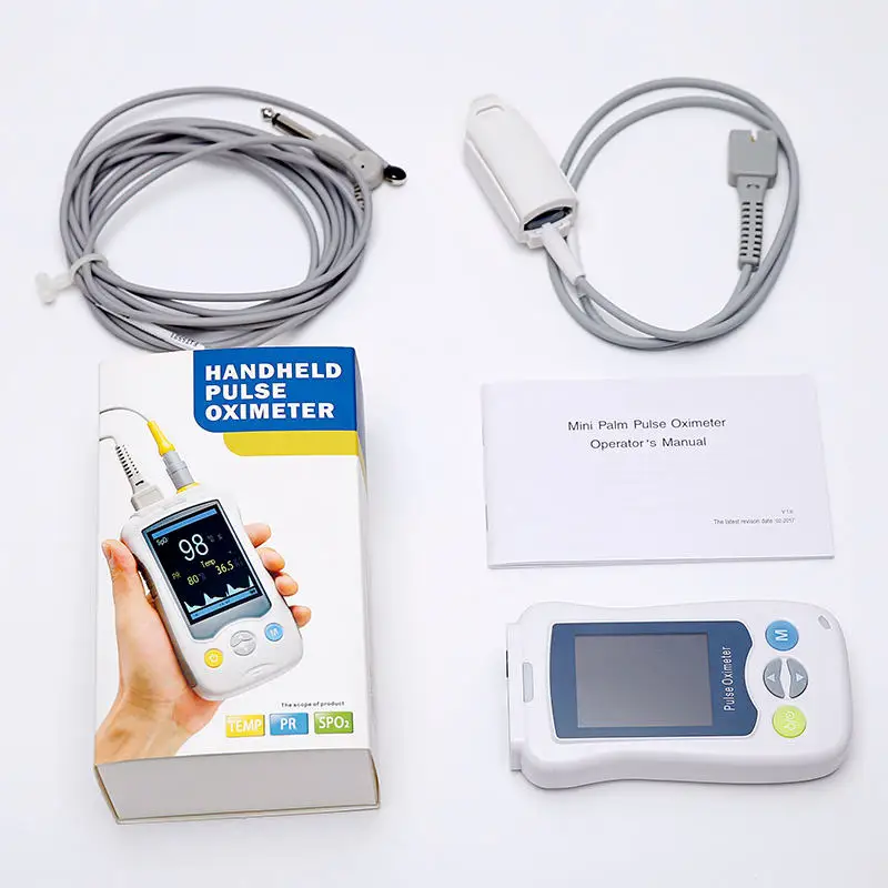 Handheld pulse oximeter for monitoring pulse oxygen saturation detail image 4