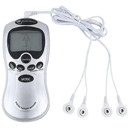 Convenient portable digital meridian therapy massager tens digital therapy machine electric body massager details Picture