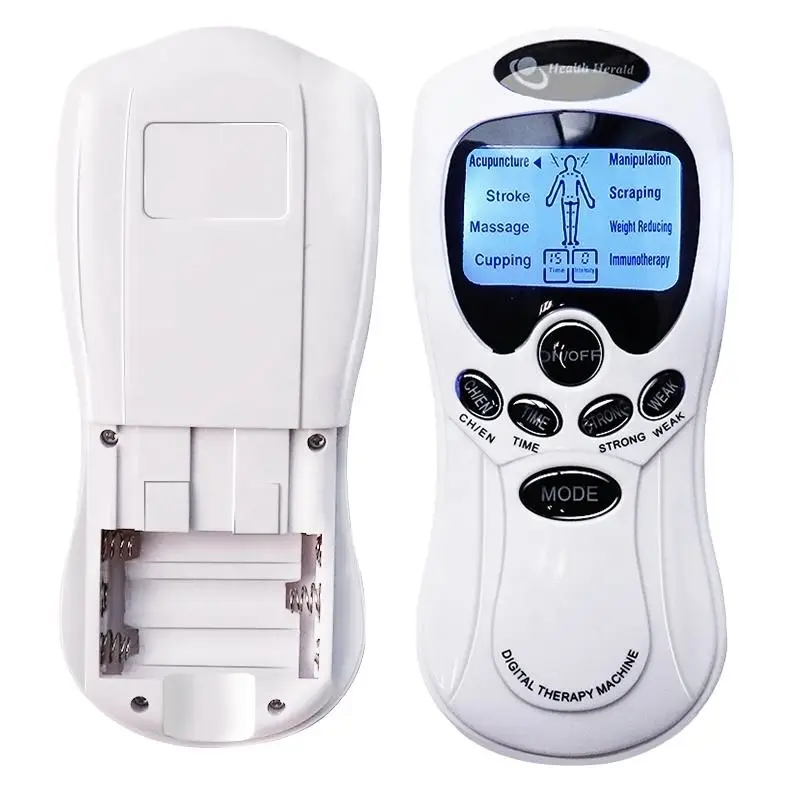 Convenient portable digital meridian therapy massager tens digital therapy machine electric body massager Specification image