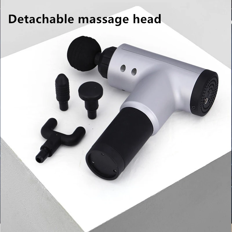 Muscle massage gun, deep tissue massager, muscle vibration fascia gun, body massager, exercise muscles, relieve pain, shape the body detail image 3