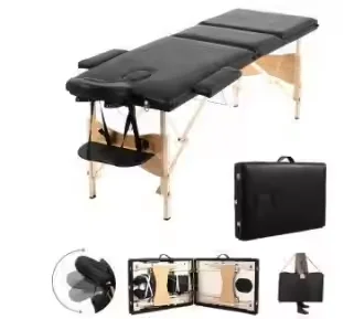 Beauty salon massage beds, leather protective beds, adjustable folding height, wooden 2 or 3-section massage beds Application Scenario