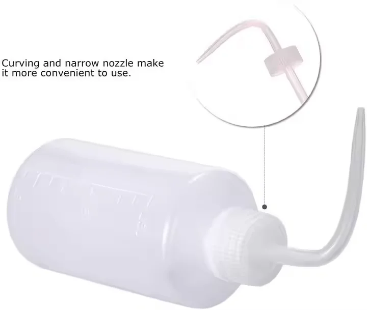 洗手瓶实验室洗涤纹身睫毛冲洗瓶250毫升洗涤瓶细节图